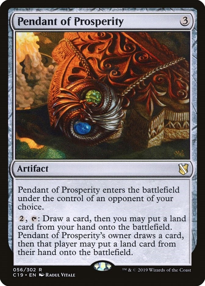 Image for Pendant of Prosperity (56) - Magic: The Gathering