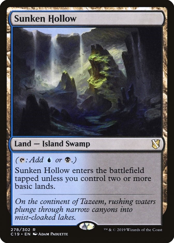 Image for Sunken Hollow (278) - Magic: The Gathering