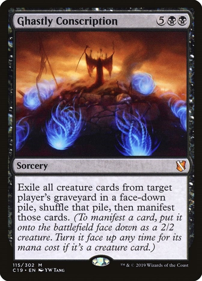 Image for Ghastly Conscription (115) - Magic: The Gathering