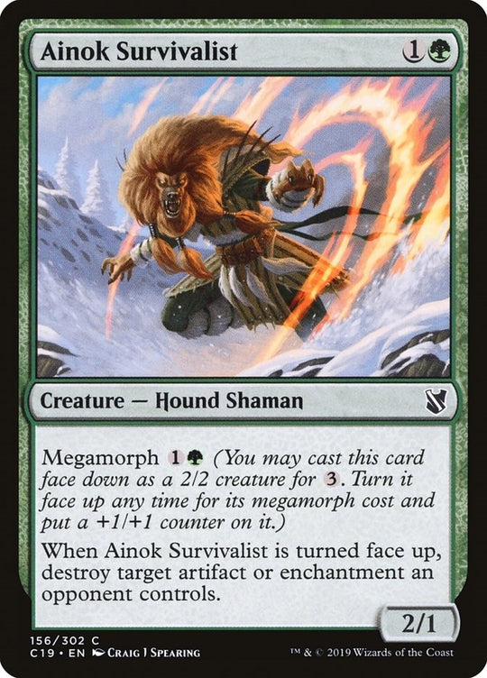 Image for Ainok Survivalist (156) (C19) - Magic: The Gathering