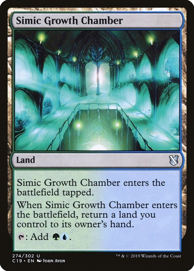 Image for Simic Growth Chamber (274) (C19) - Magic: The Gathering