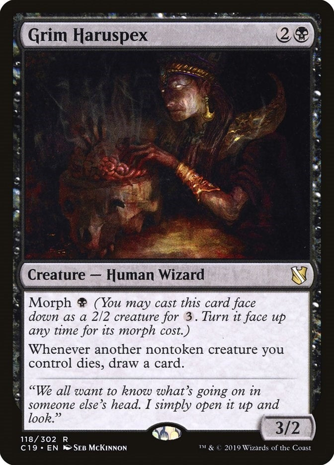 Image for Grim Haruspex (118) - Magic: The Gathering