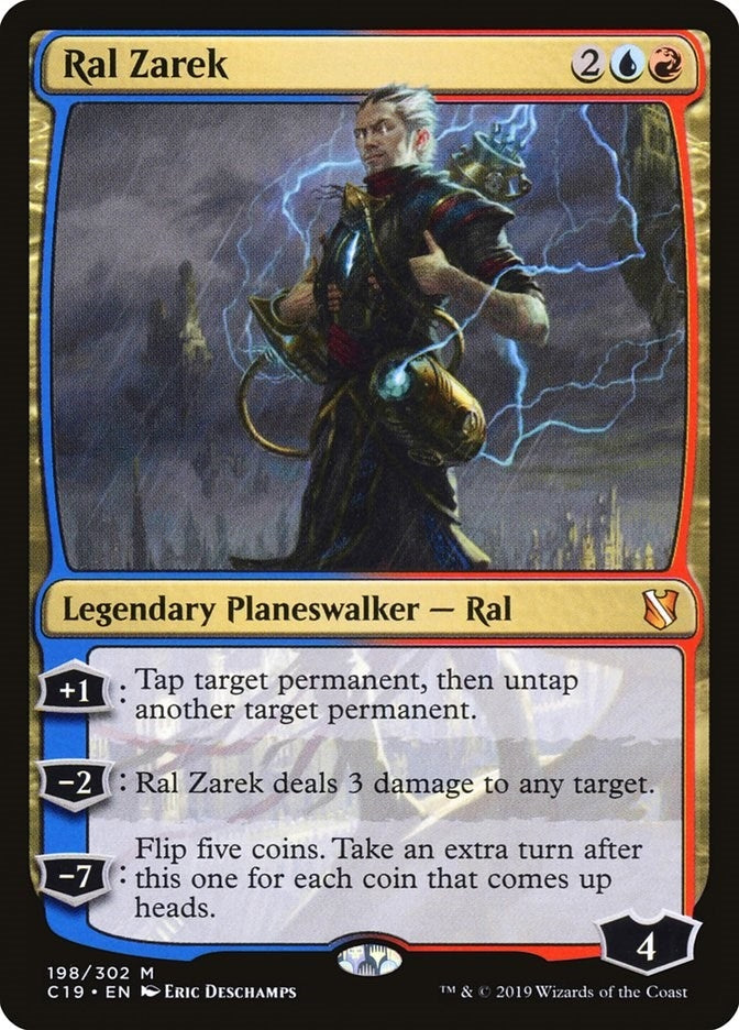 Image for Ral Zarek (198) (C19) - Magic: The Gathering