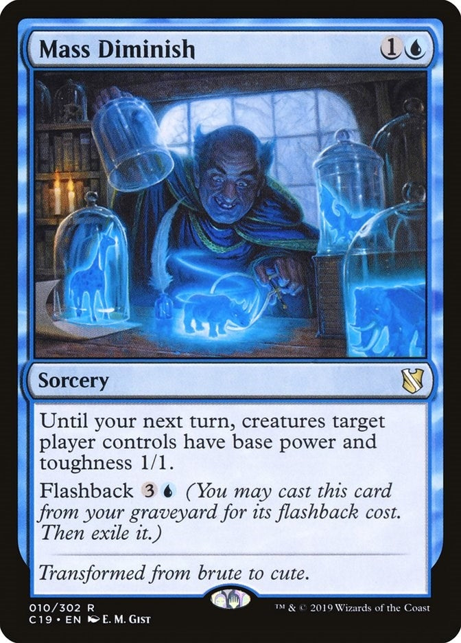 Image for Mass Diminish (10) - Magic: The Gathering