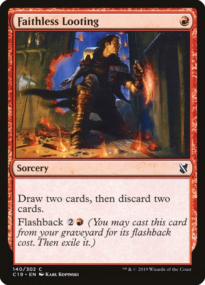 Image for Faithless Looting (140) - Magic: The Gathering