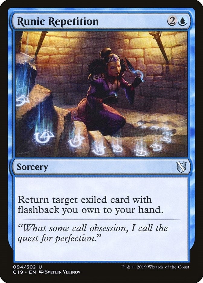 Image for Runic Repetition (94) - Magic: The Gathering