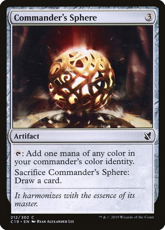 Image for Commander's Sphere (212) (C19) - Magic: The Gathering