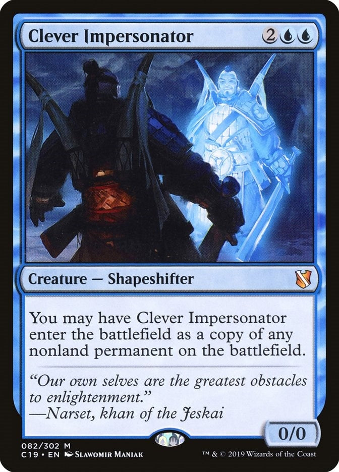 Image for Clever Impersonator (82) - Magic: The Gathering