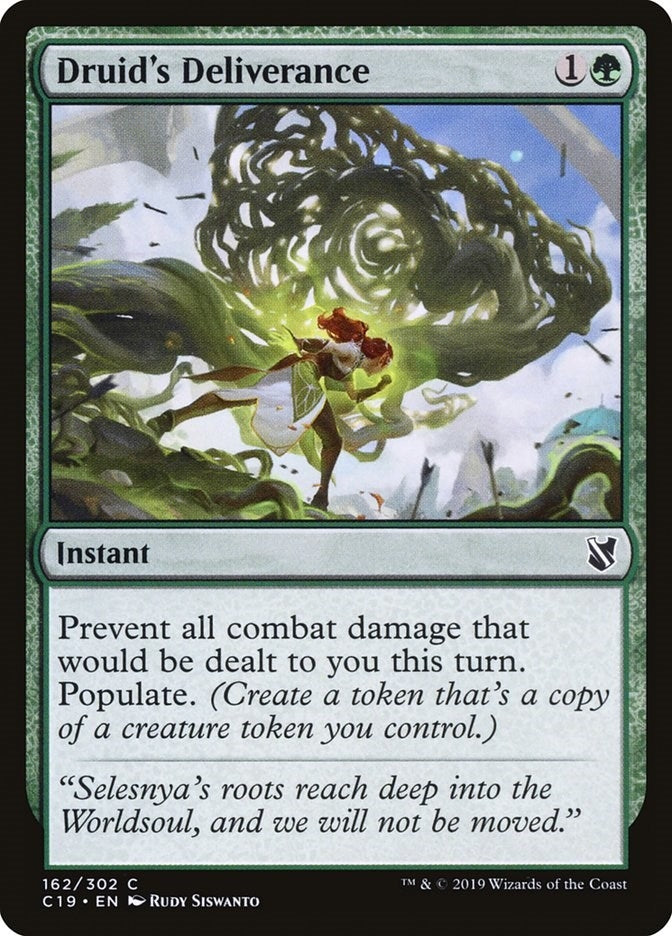 Image for Druid's Deliverance (162) (C19) - Magic: The Gathering
