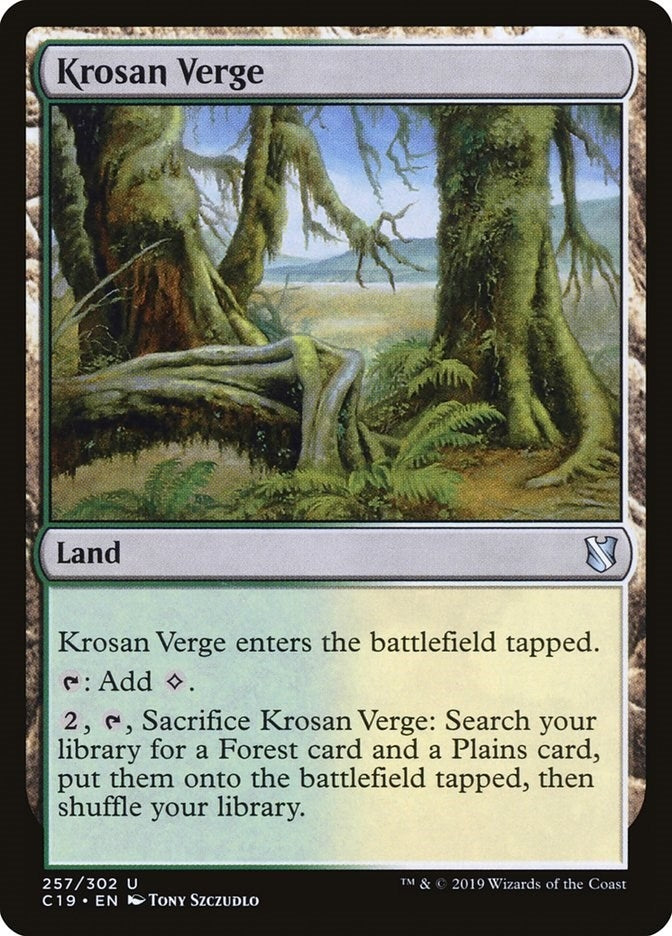 Image for Krosan Verge (257) - Magic: The Gathering