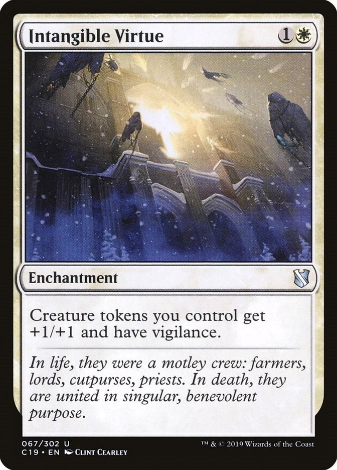 Image for Intangible Virtue (67) (C19) - Magic: The Gathering
