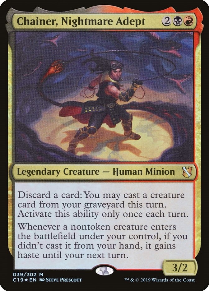 Image for Chainer, Nightmare Adept (39) - Magic: The Gathering