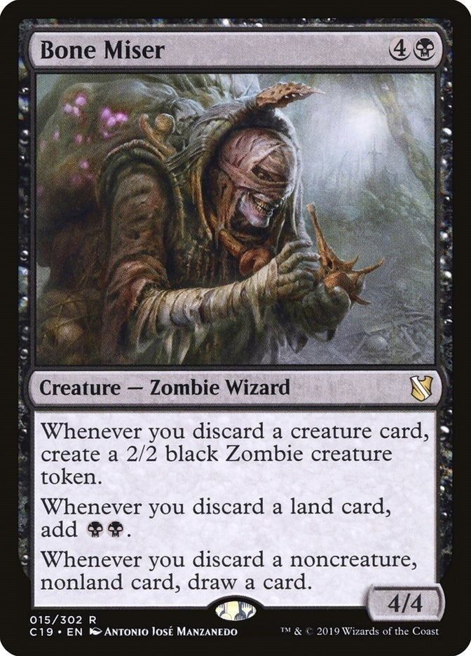 Image for Bone Miser (15) - Magic: The Gathering