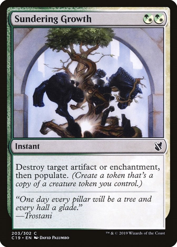 Image for Sundering Growth (203) - Magic: The Gathering