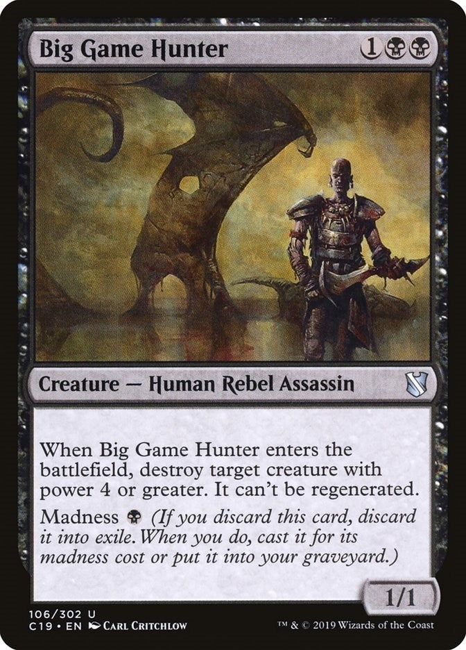 Image for Big Game Hunter (106) - Magic: The Gathering