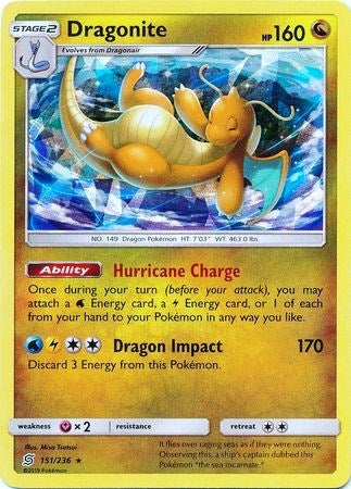 Image for Dragonite - 151/236 (Cracked Ice Holo) (151/236) (PR) - Pokemon