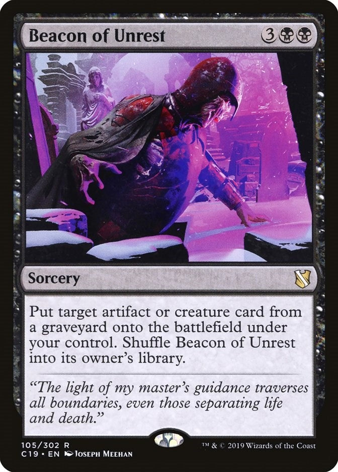 Image for Beacon of Unrest (105) - Magic: The Gathering