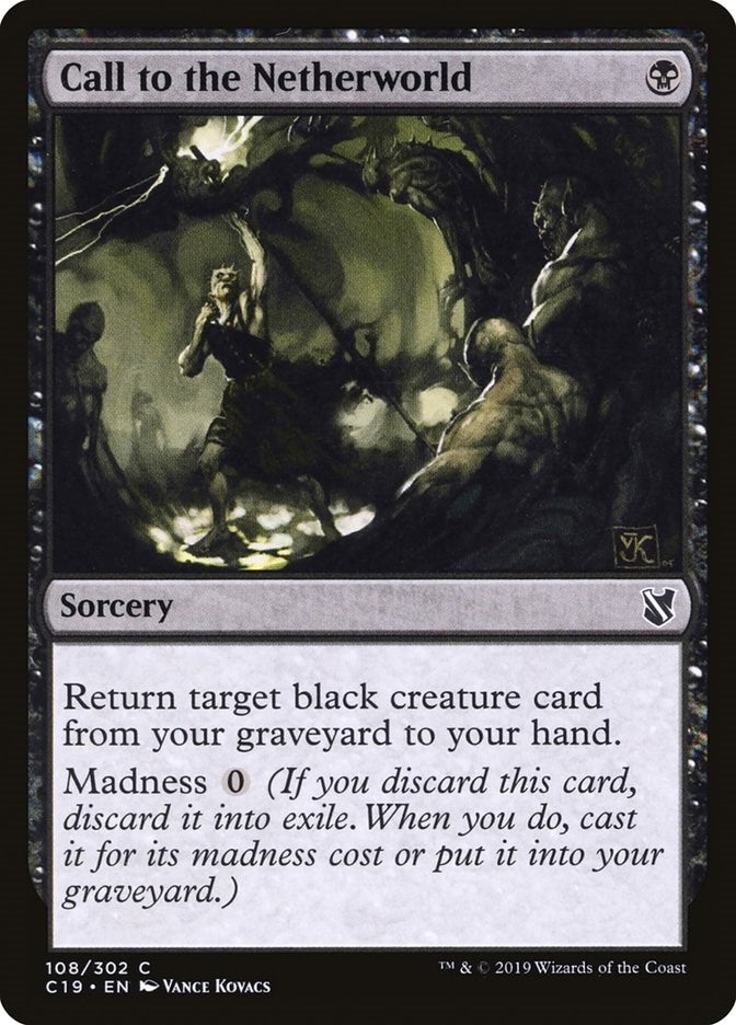 Image for Call to the Netherworld (108) - Magic: The Gathering