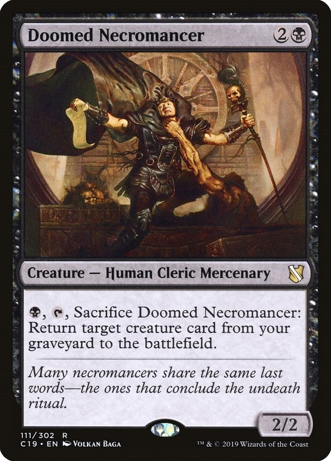 Image for Doomed Necromancer (111) - Magic: The Gathering