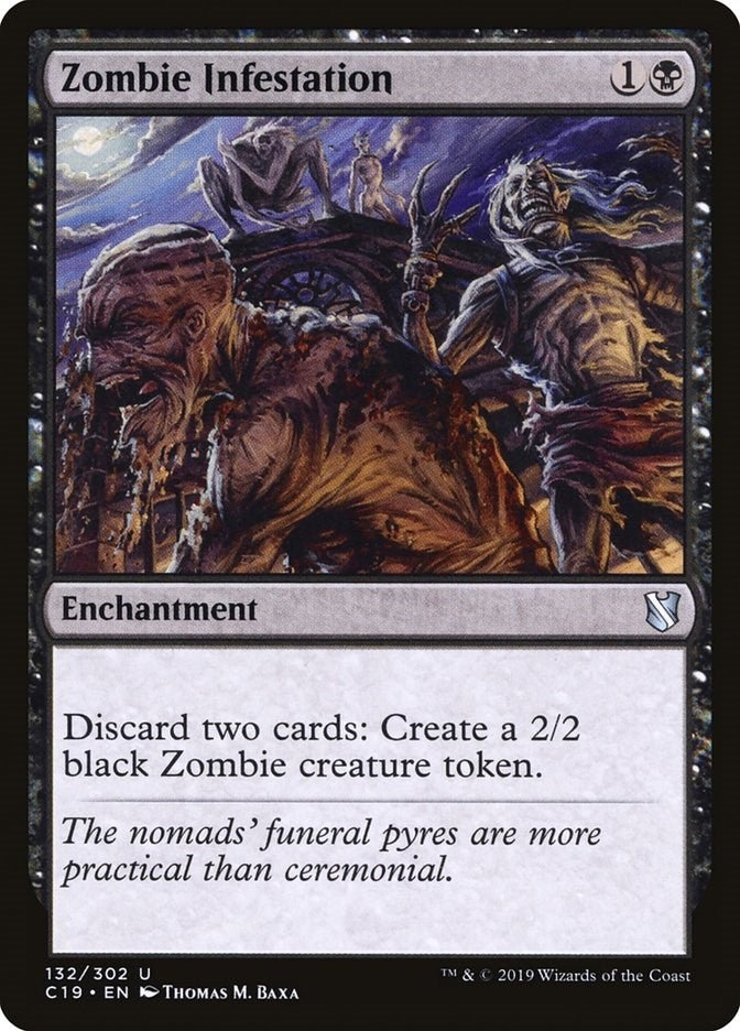 Image for Zombie Infestation (132) - Magic: The Gathering
