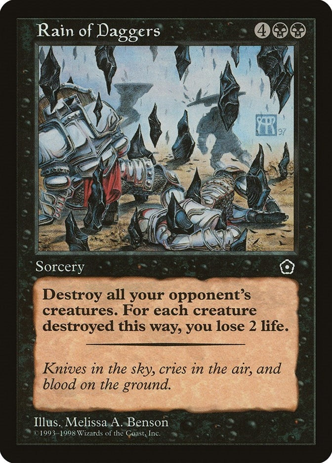 Image for Rain of Daggers - Magic: The Gathering
