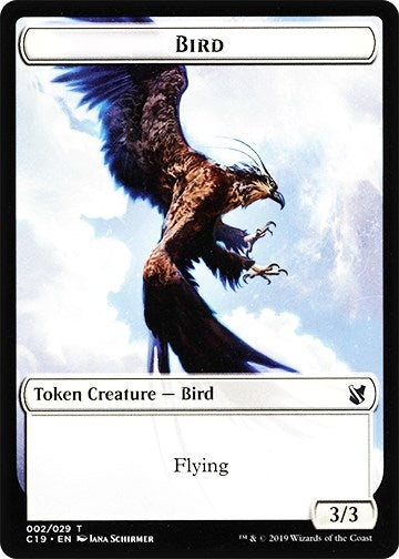 Image for Bird (002) // Sculpture Double-Sided Token (2 // 24) - Magic: The Gathering