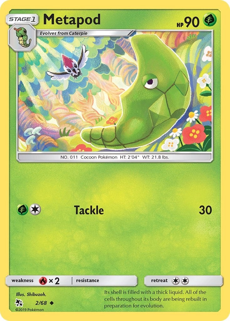 Image for Metapod (2/68) (HIF) - Pokemon