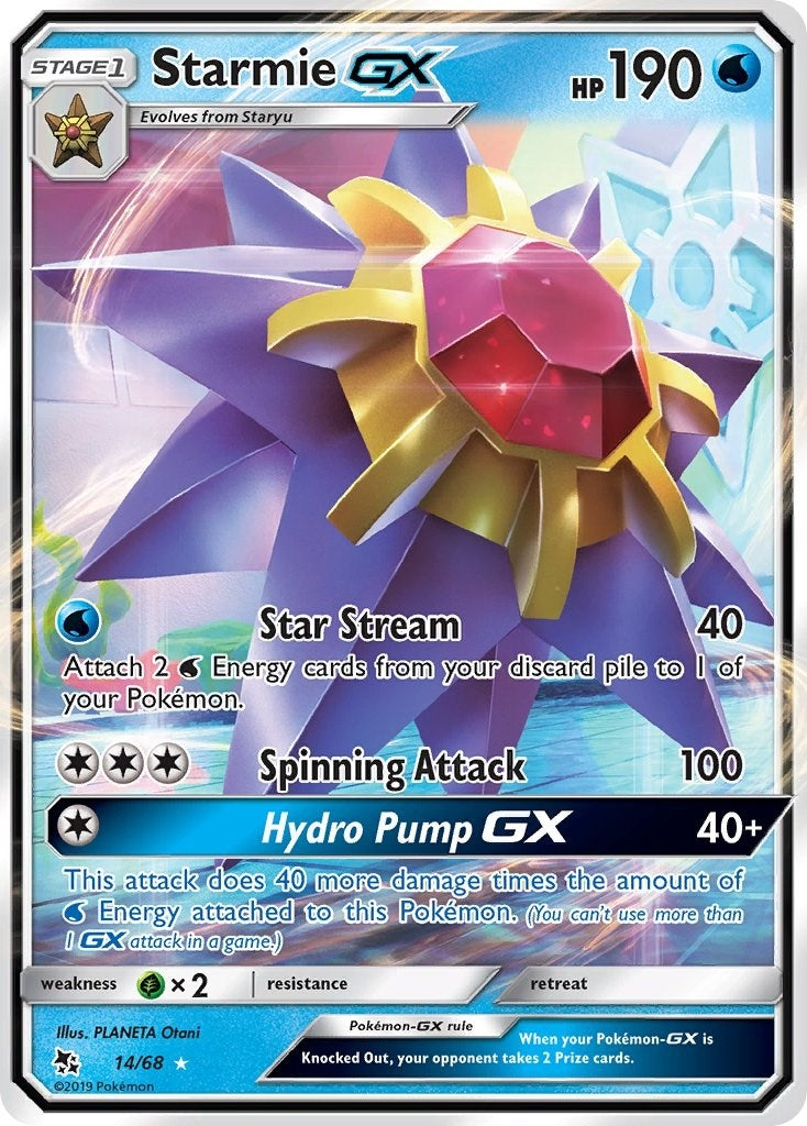 Image for Starmie GX (14/68) (HIF) - Pokemon