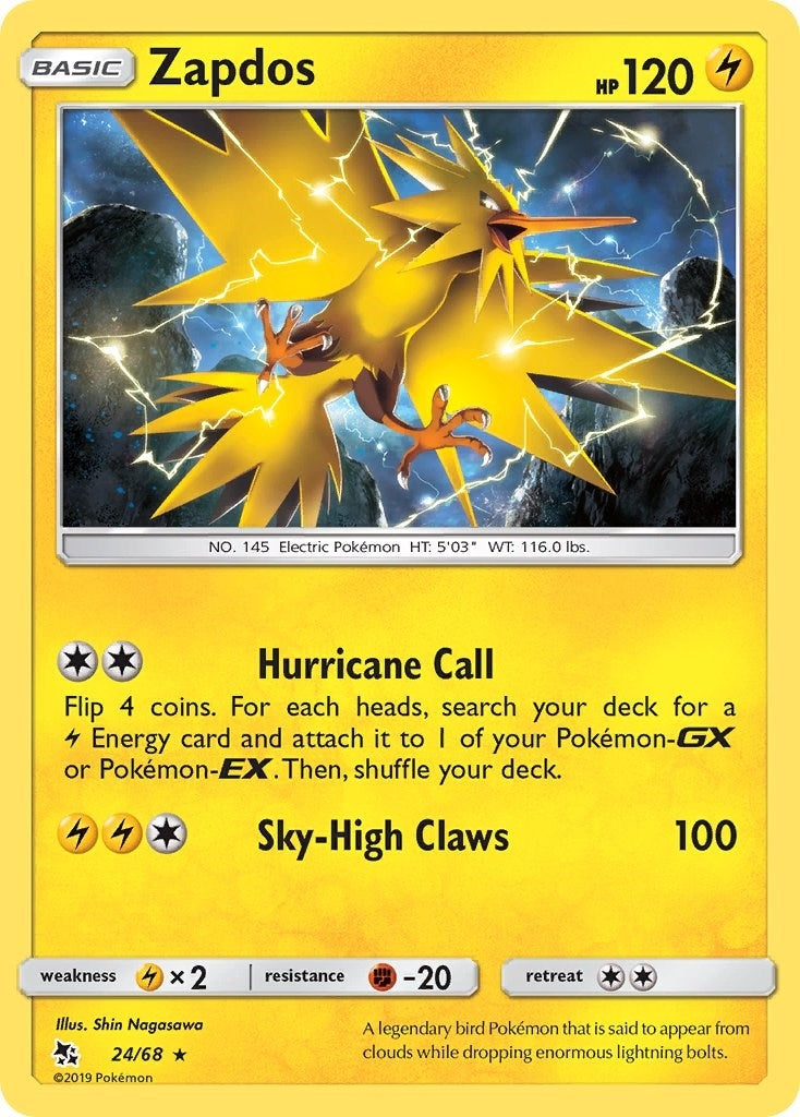 Image for Zapdos (24/68) (HIF) - Pokemon