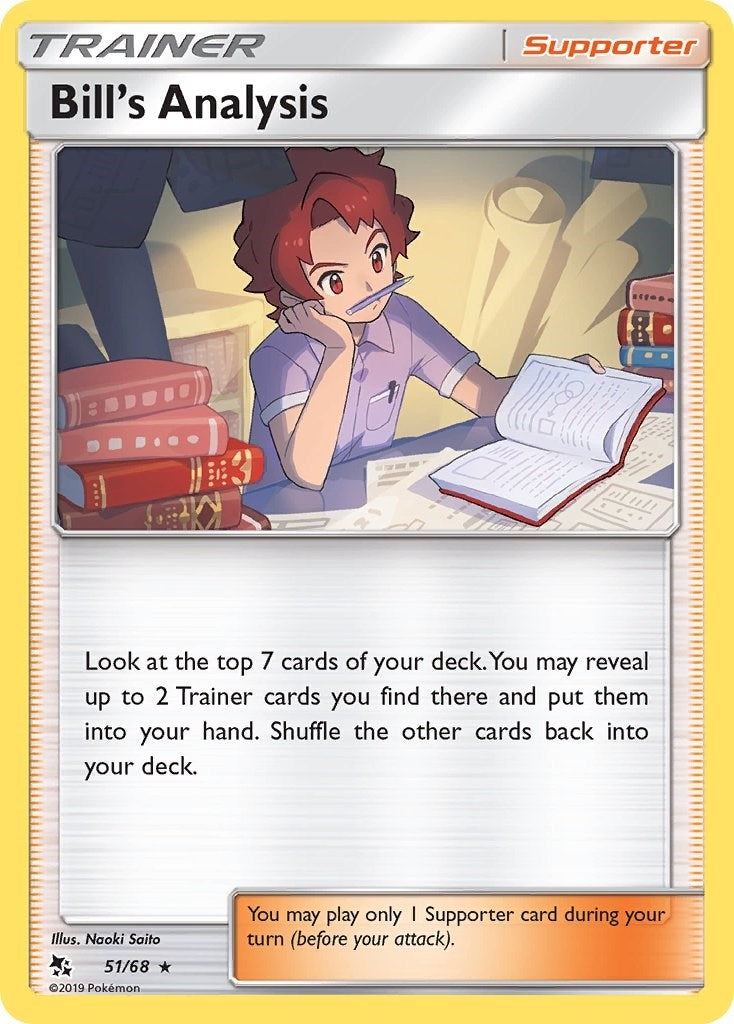 Image for Bill's Analysis (51/68) (HIF) - Pokemon