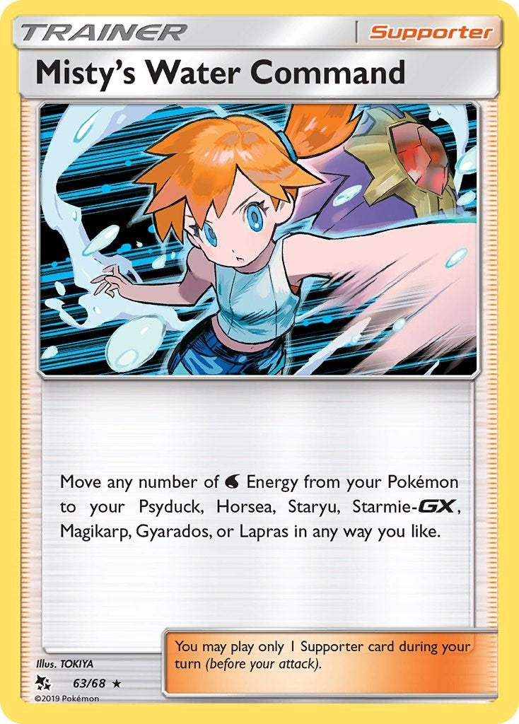 Image for Misty's Water Command (63/68) (HIF) - Pokemon