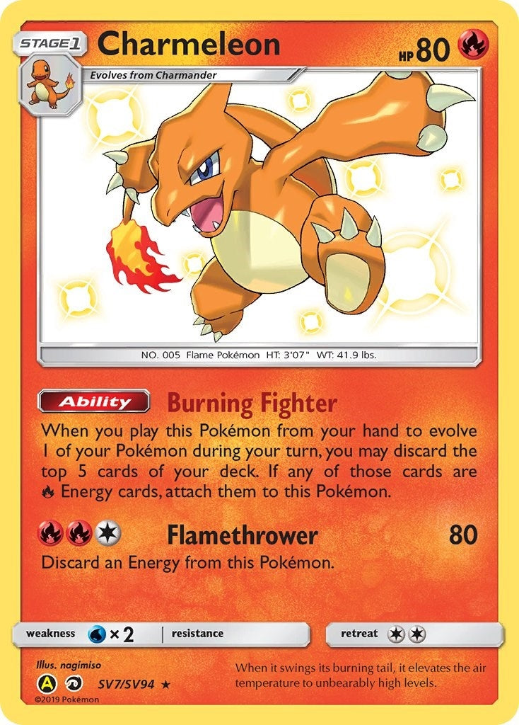 Image for Charmeleon (SV7/SV94) (HIF:SV) - Pokemon