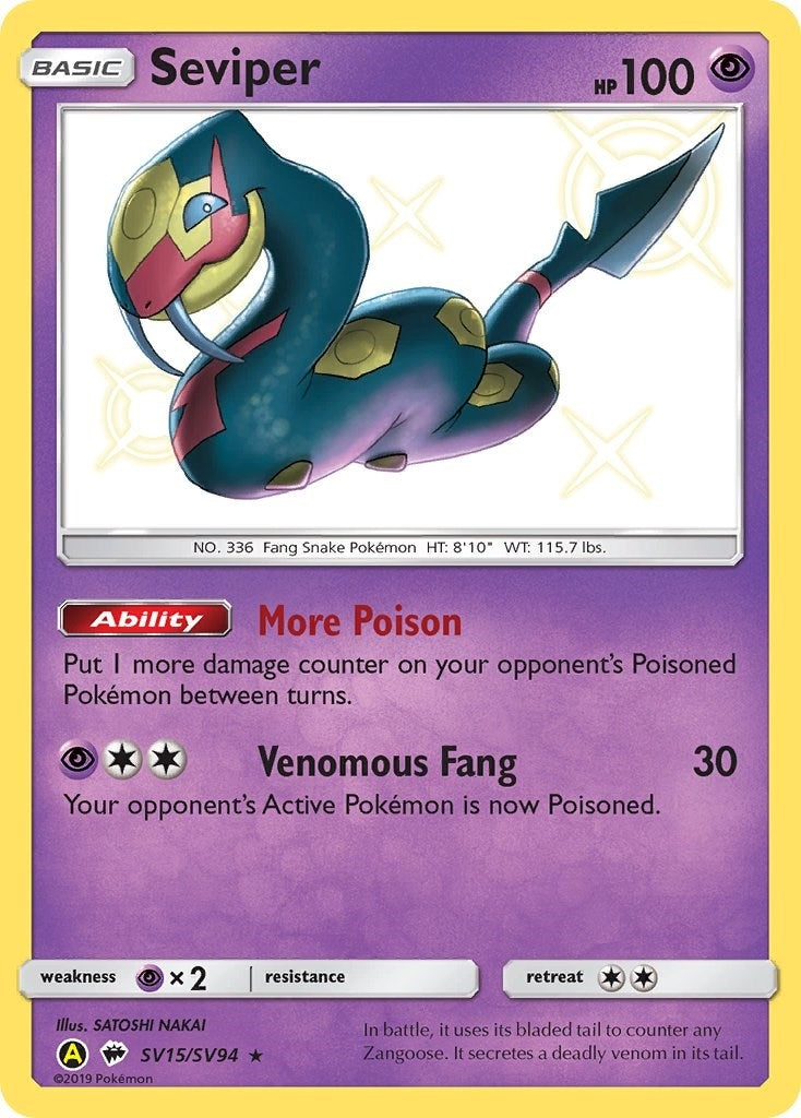 Image for Seviper (SV15/SV94) (HIF:SV) - Pokemon