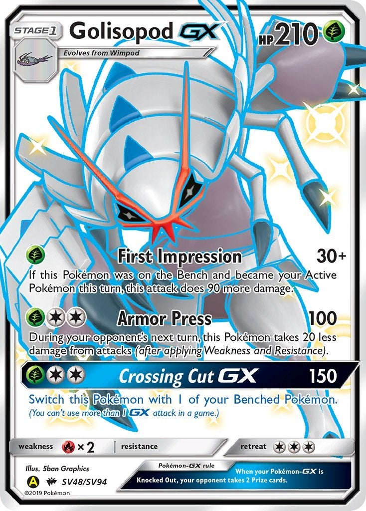 Image for Golisopod GX (SV48/SV94) (HIF:SV) - Pokemon