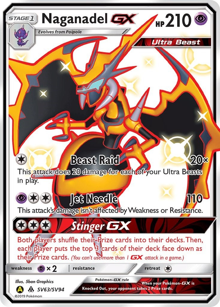 Image for Naganadel GX (SV63/SV94) (HIF:SV) - Pokemon