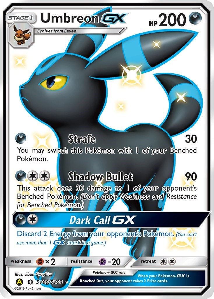 Image for Umbreon GX (SV69/SV94) (HIF:SV) - Pokemon