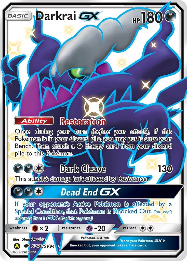 Image for Darkrai GX (SV70/SV94) (HIF:SV) - Pokemon