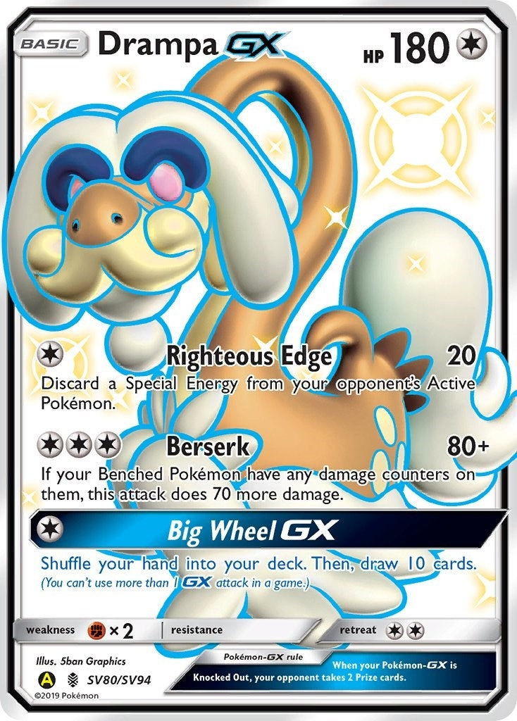 Image for Drampa GX (SV80/SV94) (HIF:SV) - Pokemon