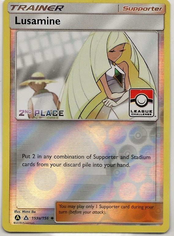 Image for Lusamine - 153a/156 (League Challenge) [2nd Place] (153a/156) (PR) - Pokemon