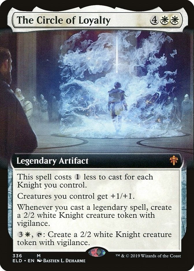 Image for The Circle of Loyalty (Extended Art) (336) - Magic: The Gathering