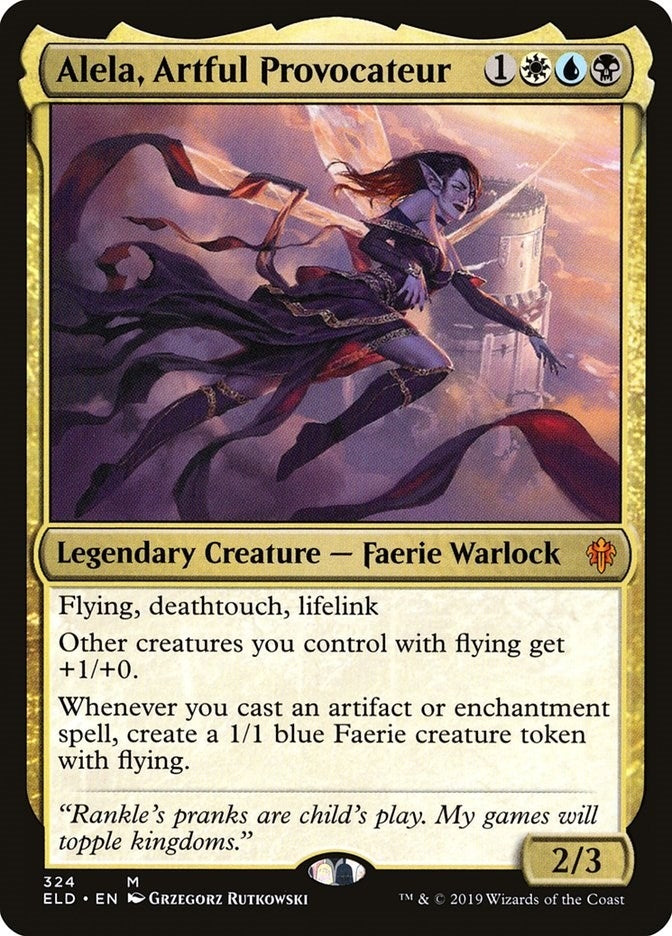 Image for Alela, Artful Provocateur (324) (ELD) - Magic: The Gathering