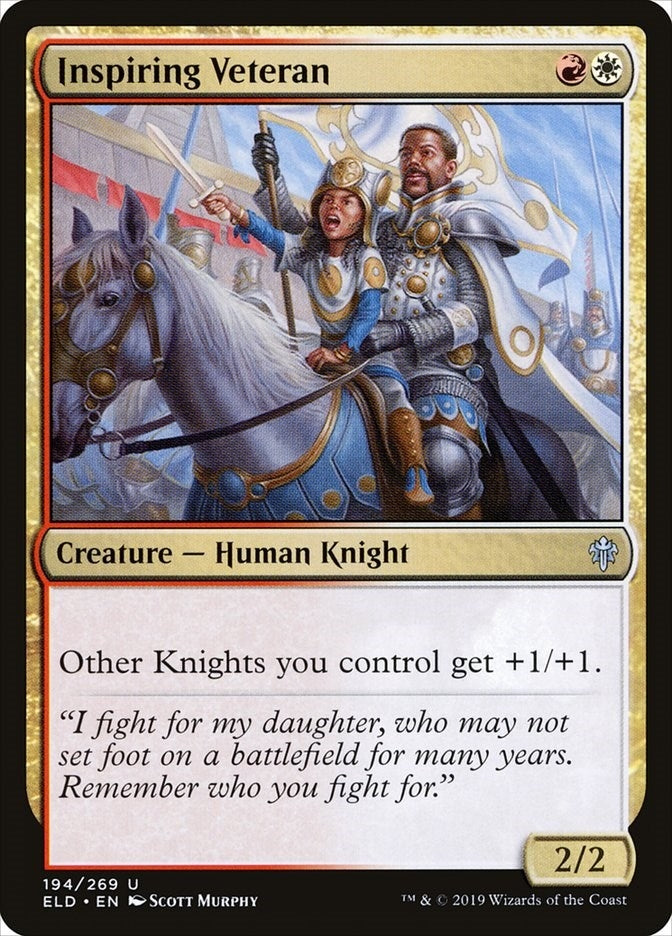 Image for Inspiring Veteran (194) - Magic: The Gathering