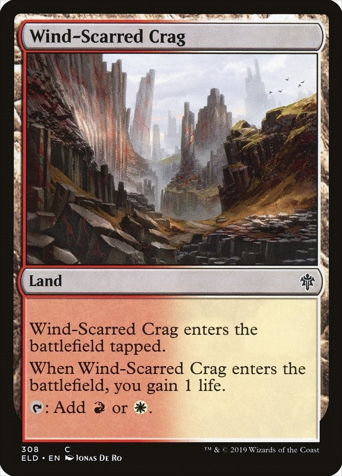 Image for Wind-Scarred Crag (308) - Magic: The Gathering