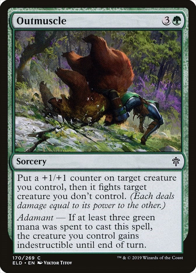 Image for Outmuscle (170) - Magic: The Gathering