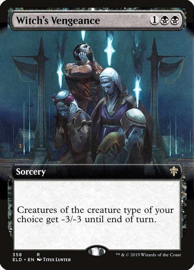 Image for Witch's Vengeance (Extended Art) (358) - Magic: The Gathering