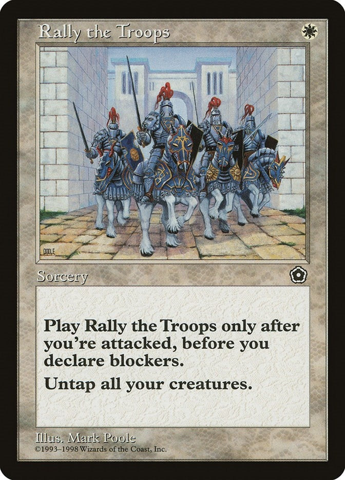 Image for Rally the Troops - Magic: The Gathering