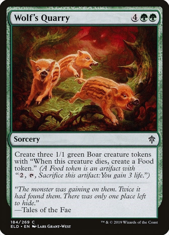 Image for Wolf's Quarry (184) - Magic: The Gathering