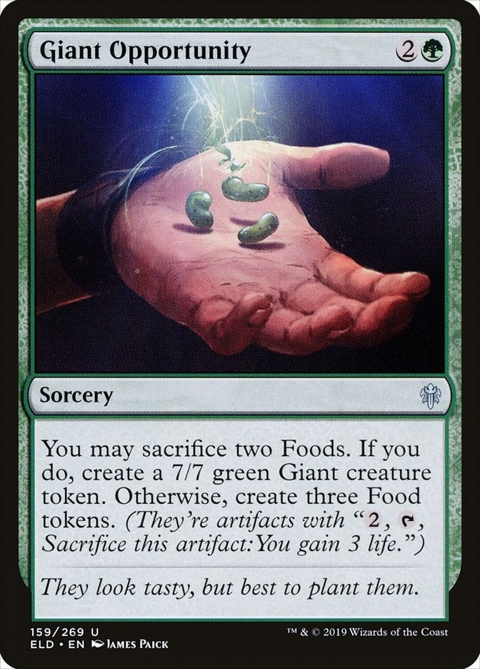 Image for Giant Opportunity (159) - Magic: The Gathering