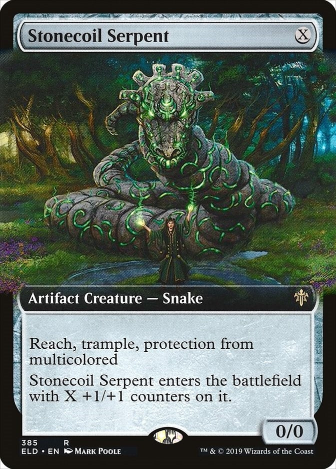 Image for Stonecoil Serpent (Extended Art) (385) - Magic: The Gathering