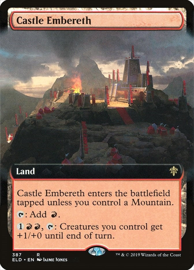 Image for Castle Embereth (Extended Art) (387) - Magic: The Gathering